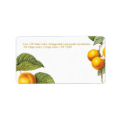 PixDezines Orchard/Peaches/Redoute ラベル (正面)