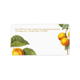 PixDezines Orchard/Peaches/Redoute ラベル