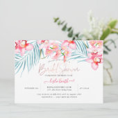 PixDezines Orchid Isle、トロピカルブライダルシャワー 招待状