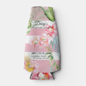 PixDezines Orchid Isle、バチェロレッテ週末 ボトルクーラー (正面)