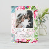 PixDezines Orchid Isle、Palm、トロピカルデー救タ 招待状 (スタンド正面)