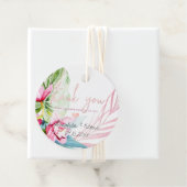 PixDezines Orchid Isle Tropical Thank You フェイバータグ (インサイチュ)