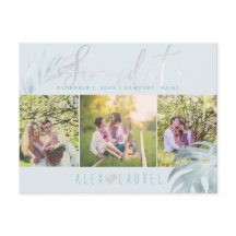 PixDezines Palms 救 Our Date/Platinum+Aqua