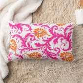 PixDezines pavo damask/diy背景色 ランバークッション (ブランケット)