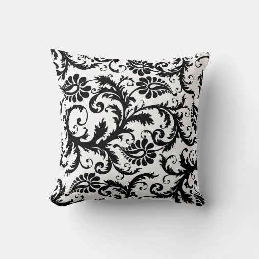 PixDezines pavo damask/diy背景 クッション (正面)