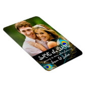 PixDezines peacock写真救日/DIYカラー+フォント マグネット (右側)