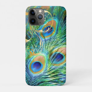 PixDezines Peacock+フィサイケデリックリグリーがCasを旋回 iPhone 11 Proケース