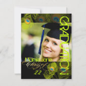 PixDezines Peacock, 2012 Sgarition,diy Background 招待状 (正面)