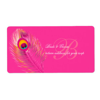 PixDezines peacock/DIY背景色 ラベル