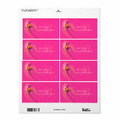 PixDezines peacock/DIY背景色 ラベル (フルシート)