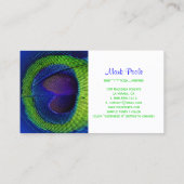 PixDezines Peacock eye/cobalt+emerald 名刺 (裏面)