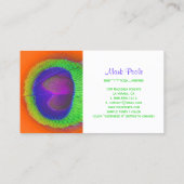 PixDezines Peacock eye/cobalt+emerald 名刺 (裏面)