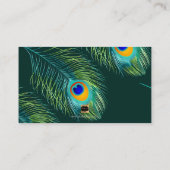 PixDezines Peacock Plumes/座席表 プレイスカード (裏面)