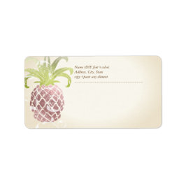 PixDezines Pineapple/フェイクバラ金ゴールド ラベル