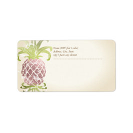 PixDezines Pineapple/フェイクバラ金ゴールド ラベル