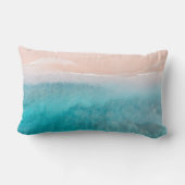 PixDezines PINK SANDビーチ ランバークッション (裏面)