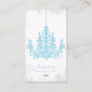 PixDezines placid blue chandelier/DIYカラー 名刺