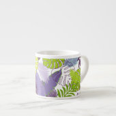 PixDezines rainforest/DIYの背景色 エスプレッソカップ (正面右)