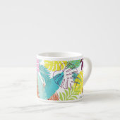 PixDezines rainforest/DIYの背景色 エスプレッソカップ (正面右)