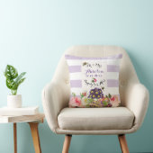 PixDezines redoute primrose/ヴィンテージシック クッション (椅子)