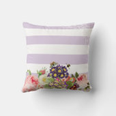 PixDezines redoute primrose/ヴィンテージシック クッション (裏面)