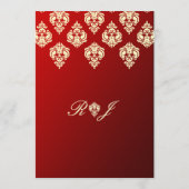 PixDezines Rossellini Damask、アイボリー+ Red Velvet メニュー (裏面)