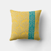 PixDezines rossi damask/diy背景色 クッション (裏面)