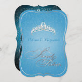 PixDezines Rossi Sweet 16 戴冠式/DIY背景!! 招待状 (正面/裏面)