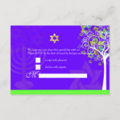 PixDezines rsvpツリーの有効/無効背景色 出欠カード (裏面)