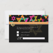 PixDezines rsvp サイケデリック Stars、バルミツワー (裏面)