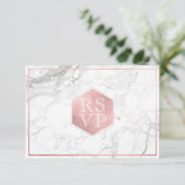 PixDezines RSVP スウィート ハニカム フェイク ローズゴールド (スタンド正面)