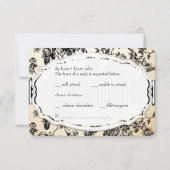 PixDezines rsvp トイレ/ローズ/ブラック (裏面)