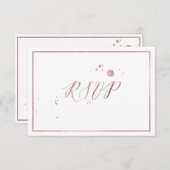 PixDezines RSVP フェイクバラGold Foil/DIYカラー (正面/裏面)