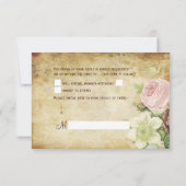 PixDezines rsvp ヴィンテージローズ/パーチメント (裏面)