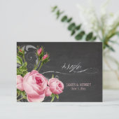 PixDezines rsvp chalkboard+ヴィンテージバラ+swarls (スタンド正面)