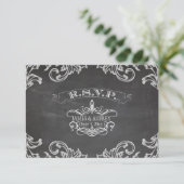 PixDezines rsvp chalkboard/rococo (スタンド正面)
