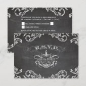 PixDezines rsvp chalkboard/rococo (正面/裏面)