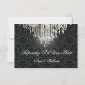 PixDezines rsvp, desiere damask 出欠カード (裏面)