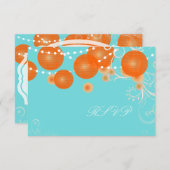 PixDezines rsvp diy background+オレンジランタン (正面/裏面)