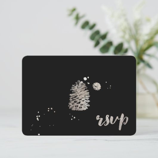 PixDezines rsvp dzzled/silver/pinecone/soiree (スタンド正面)