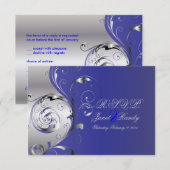 PixDezines rsvp Filigree+swarls/silver+blue (正面/裏面)