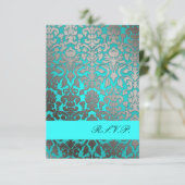 PixDezines rsvp Flora Damask/ aqua (スタンド正面)