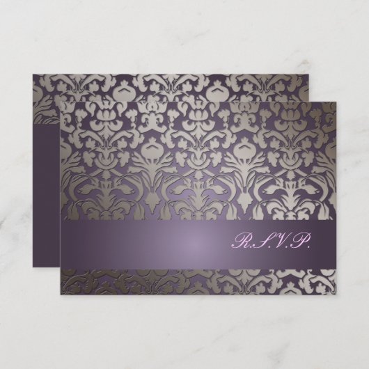 PixDezines rsvp Flora Damask/plum (正面/裏面)