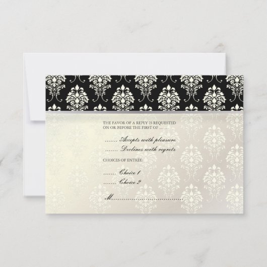 PixDezines rsvp Florentius Damask| DIY色 (裏面)
