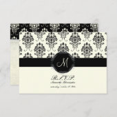 PixDezines rsvp Florentius Damask| DIY色 (正面/裏面)