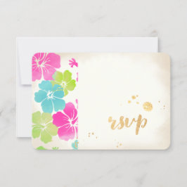 PixDezines rsvp hibiscus/ルアウ(ハワイ式宴会)/パフェイクーチメント
