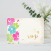 PixDezines rsvp hibiscus/ルアウ（ハワイ式宴会）/パフェイクーチメント (スタンド正面)