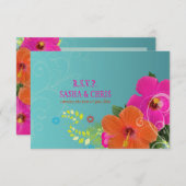 PixDezines rsvp hibiscus+fern (正面/裏面)