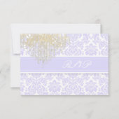 PixDezines rsvp moiré damask+Chandelier/purple (正面)