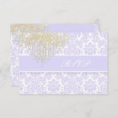 PixDezines rsvp moiré damask+Chandelier/purple (正面/裏面)